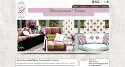 Desktop Screenshot of domestications-ventures.com